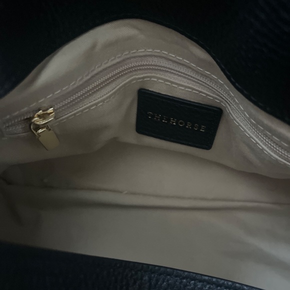 The Horse Clementine Bag in Black & Gold - Picture 6 of 6